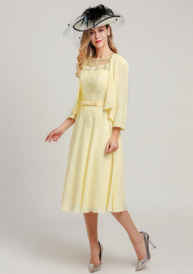 yellow dress for mother of the bride V-Neck Floor-Length with Ruffles and Appliqu Dressystars Asymmetrical Embellishment Mother of the Bride Dresses