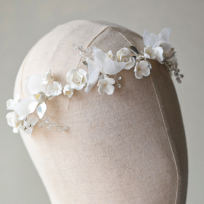 Elegant Romantic Simple Ladies Headpieces