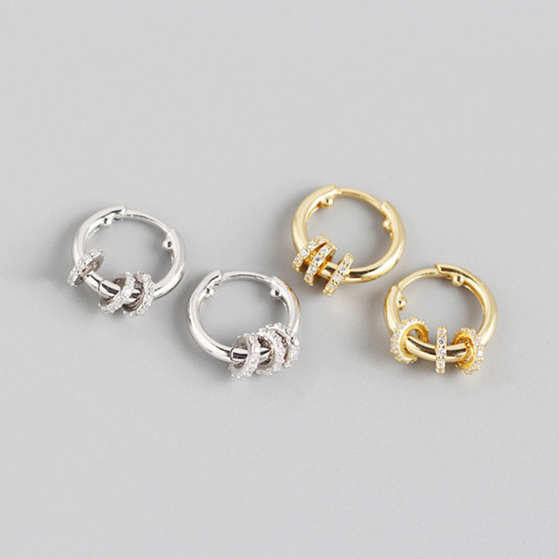 Luxurious Simple Unique Girls' S925 Sliver Earrings
