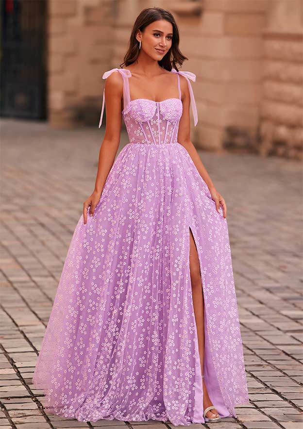 maxi prom dresses Dusty Blue One shoulder High Split Beaded Long yet graceful look Prom Dress Style #31933 |