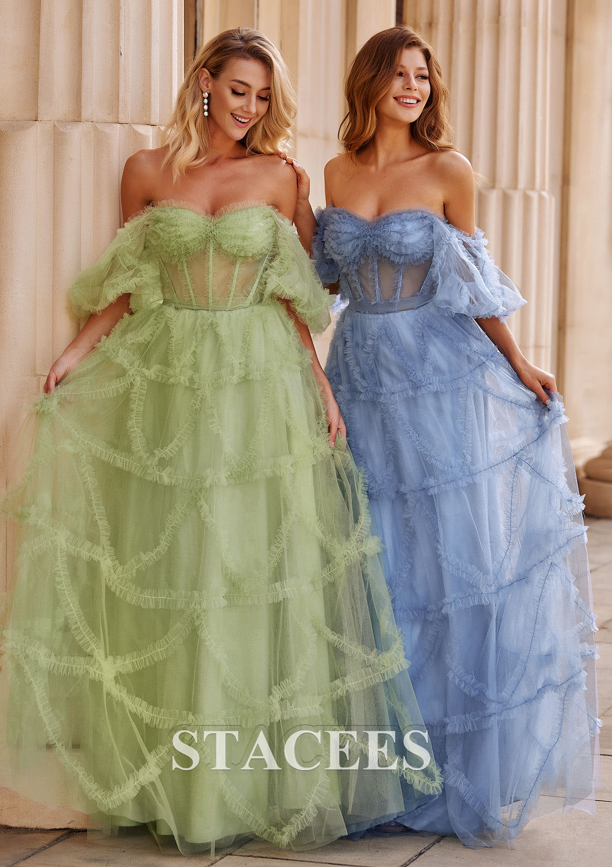 girl cotton dresses Sophia Dress YGroup_colourway-lucamaxi The Haven Blue Hawaiian Mikado | wed2b Color:Champagne Gold 7cm