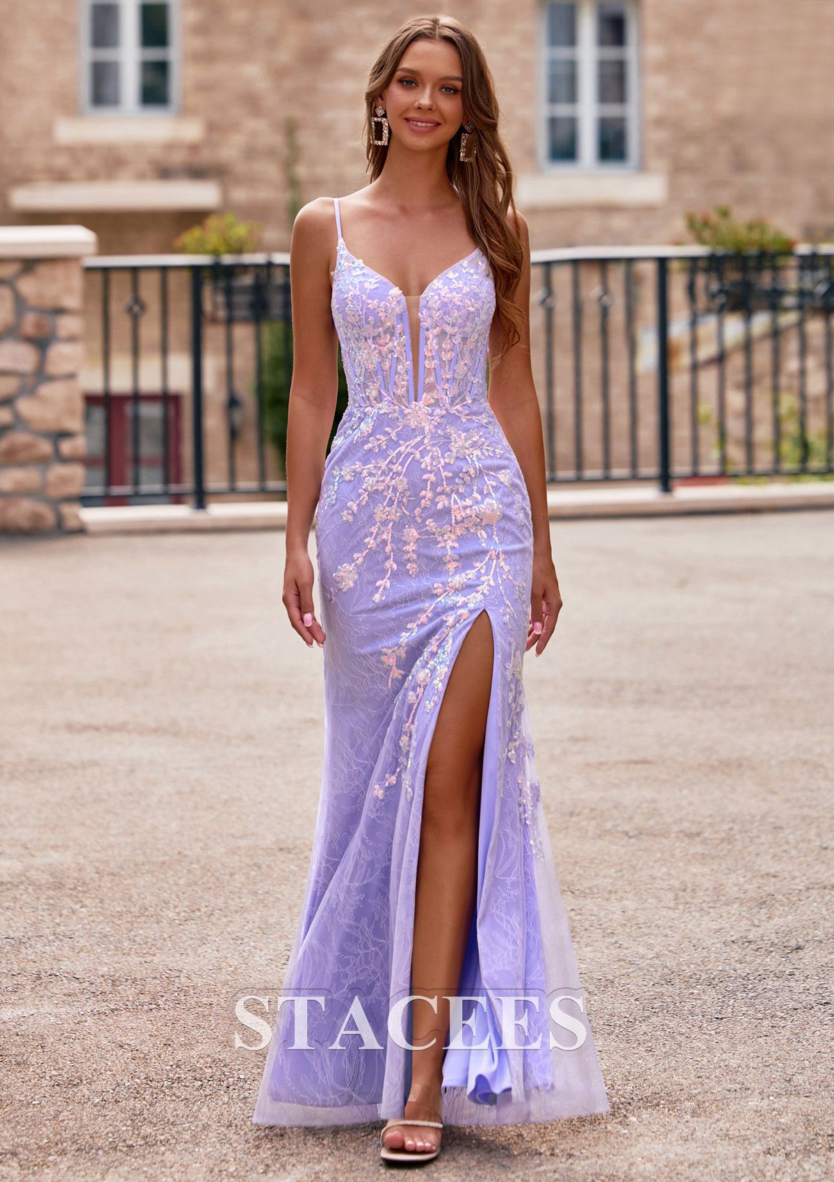 sequined embroidered dress Embroidered Sequin Midi Dress