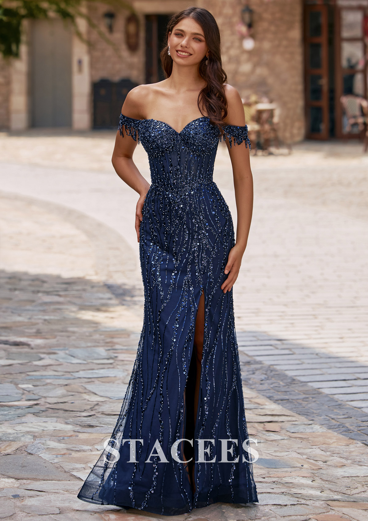 prom dress broad shoulders Broad Shoulder Style Prom Dress, Square Shoulders Homecoming Gown